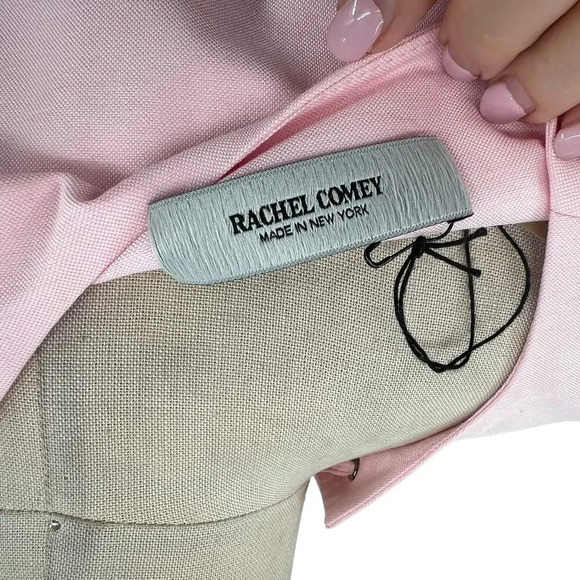 Rachel‎ Comey Maquette Dress in Pink Long Sleeve Lace-Up Size 2 - Picture 12 of 15